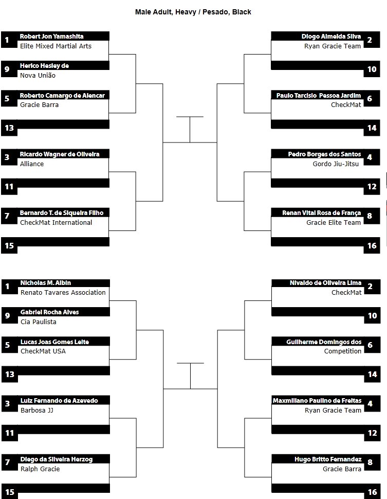 pan ams 2013 heavy bracket