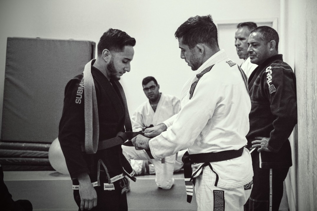 brown belt in jiu-jitsu