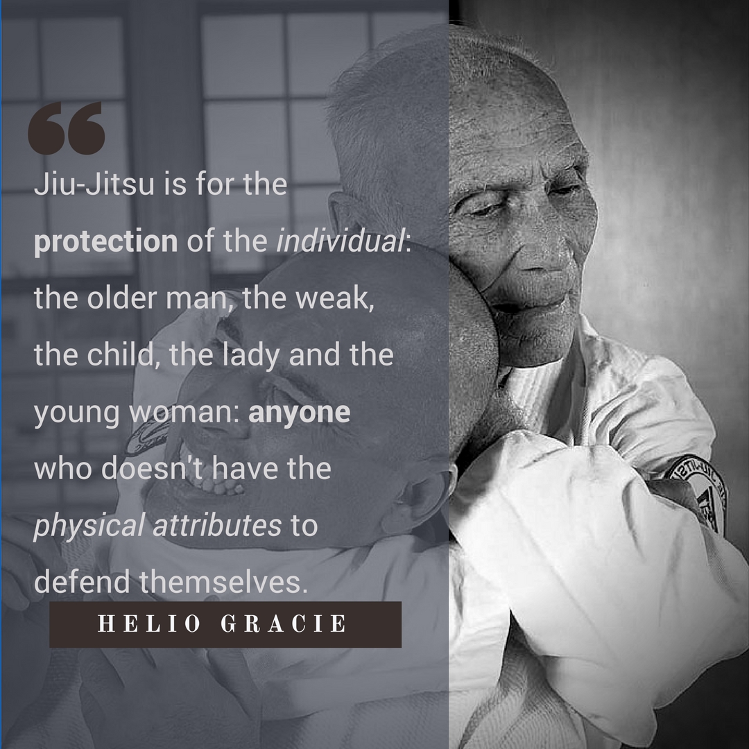 Helio Gracie Quote on Jiu-Jitsu