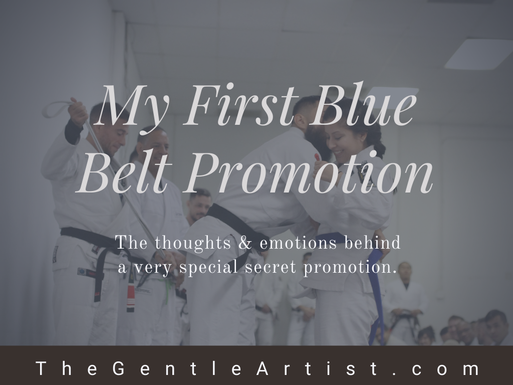 On Promoting Your First Blue Belt as a Black Belt