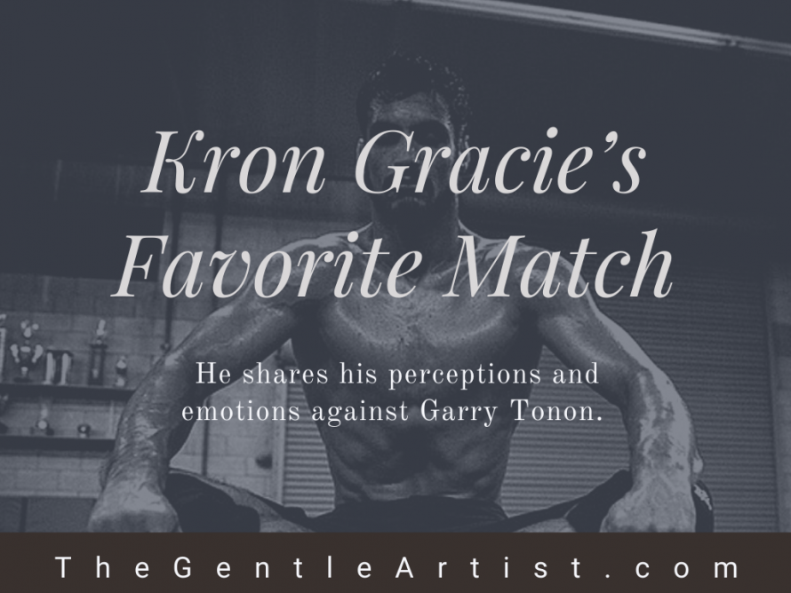 Kron Gracie vs Garry Tonon