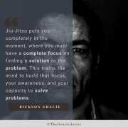 Rickson Gracie Quote on Jiu Jitsu